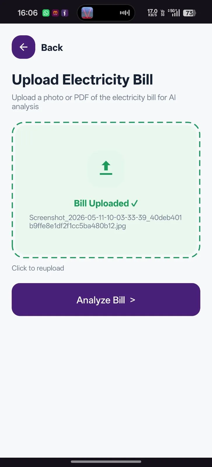 Snap a bill, let the AI work